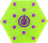 1WP Ignite Squishy Studded TPE Hexagons - 6 & 12 Packs (Customize Colors)