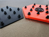 1WP Ignite Squishy Studded TPE Hexagons - 6 & 12 Packs (Customize Colors)