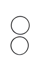 Bearing Axel O-Ring Set [XR/+/Pint]